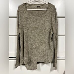 Coco and Carmen Gold/Brown Long Sleeve Sweater